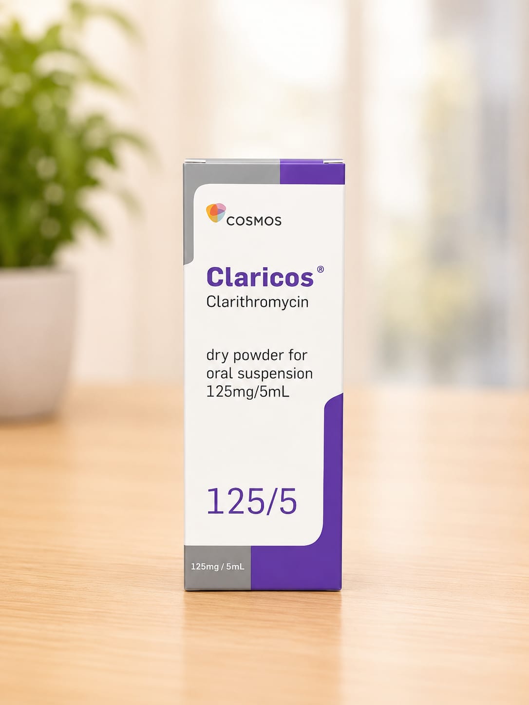 CLARICOS (clarithromycin)125/5  70ML